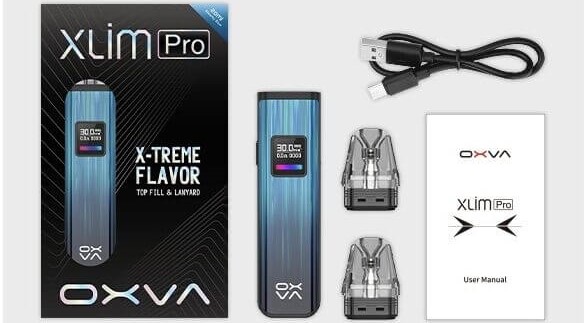 Oxva Xlim Pro Pod Paket İçeriği, Oxva Xlım Pro Pod Kutu İçeriği
