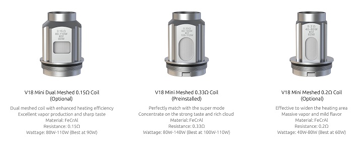 Smok R Kiss 2 Kit Coil Çeşitleri