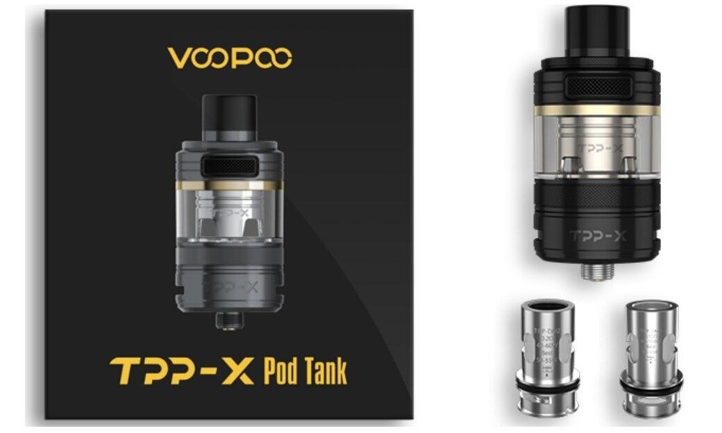 Voopoo Tpp X Pod Tank Kutu İçeriği