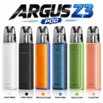 VOOPOO ARGUS Z3 Pod renk seçenekleri ve cihaz tasarımları